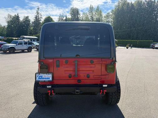 Flame Red Clear Coat 1999 Jeep Wrangler Sport