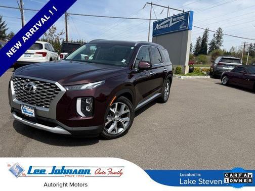 Sierra Burgundy 2021 Hyundai PALISADE SEL