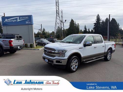 Oxford White 2020 Ford F-150 Lariat