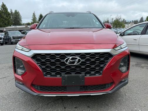 Scarlet Red 2019 Hyundai SANTA FE Limited 2.4