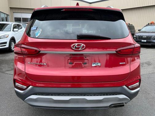 Scarlet Red 2019 Hyundai SANTA FE Limited 2.4