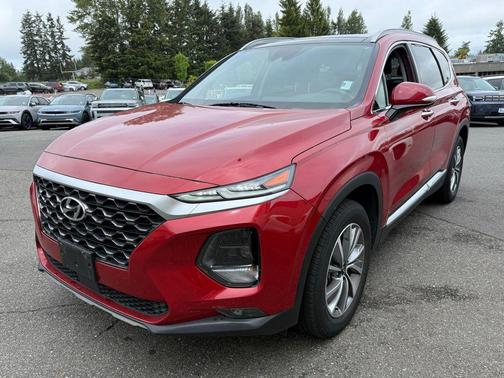 Scarlet Red 2019 Hyundai SANTA FE Limited 2.4