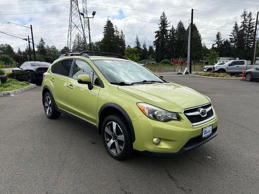 Plasma Green 2014 Subaru XV Crosstrek Hybrid Base