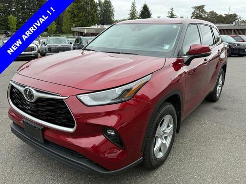 Ruby Flare Pearl 2021 Toyota Highlander LE