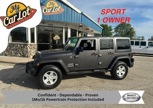Granite Crystal Metallic Clear Coat 2014 Jeep Wrangler Unlimited Sport