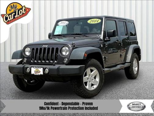Granite Crystal Metallic Clear Coat 2014 Jeep Wrangler Unlimited Sport