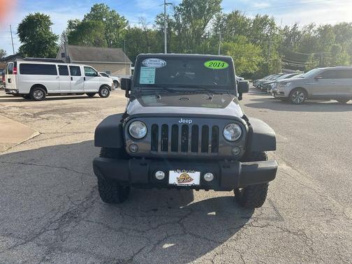 Granite Crystal Metallic Clear Coat 2014 Jeep Wrangler Unlimited Sport