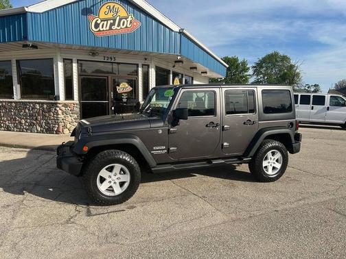 Granite Crystal Metallic Clear Coat 2014 Jeep Wrangler Unlimited Sport