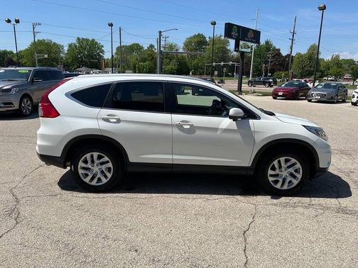 White Diamond Pearl 2016 Honda CR-V EX-L