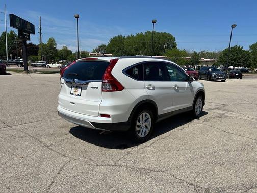 White Diamond Pearl 2016 Honda CR-V EX-L