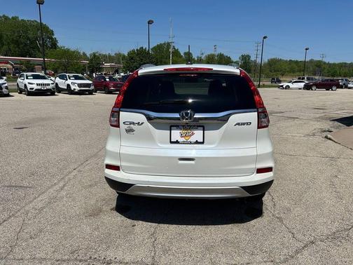 White Diamond Pearl 2016 Honda CR-V EX-L