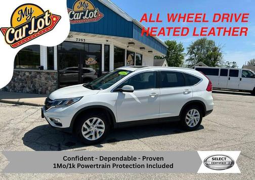 White Diamond Pearl 2016 Honda CR-V EX-L
