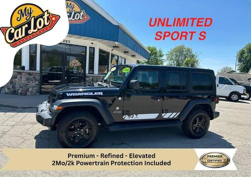 Black Clear Coat 2018 Jeep Wrangler Unlimited Sport