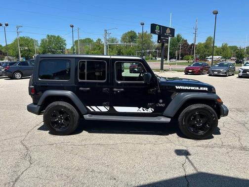 Black Clear Coat 2018 Jeep Wrangler Unlimited Sport