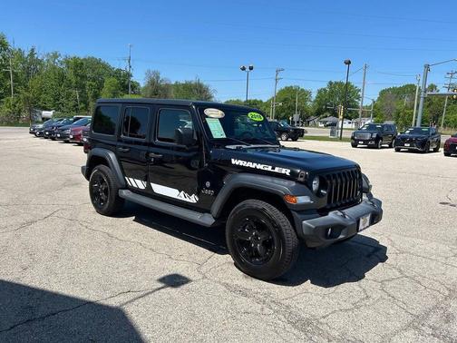 Black Clear Coat 2018 Jeep Wrangler Unlimited Sport