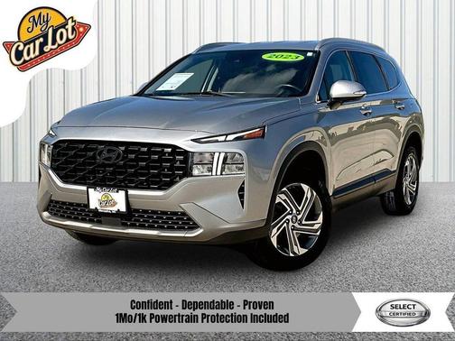 Shimmering Silver Metallic 2023 Hyundai SANTA FE SEL 2.4