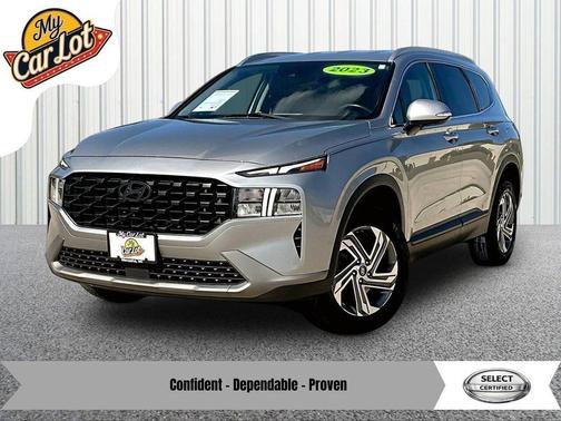 Shimmering Silver Metallic 2023 Hyundai SANTA FE SEL 2.4