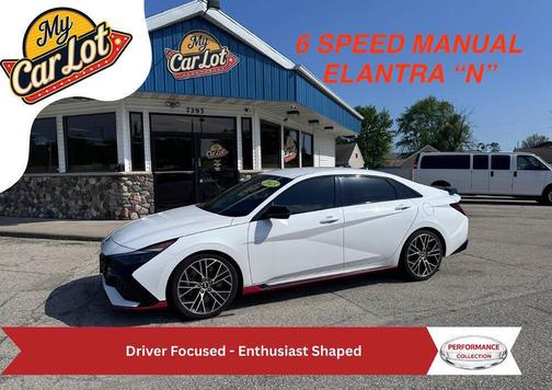 Ceramic White 2023 Hyundai ELANTRA N Base