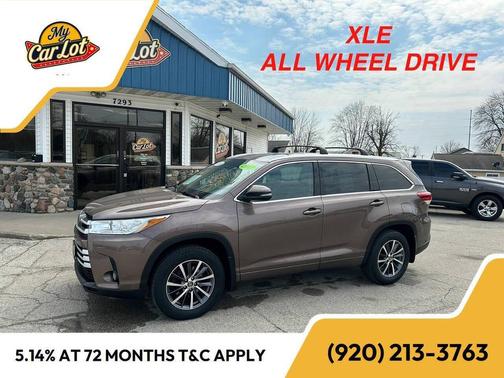 Toasted Walnut Pearl 2017 Toyota Highlander XLE