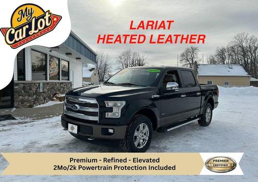 Shadow Black 2017 Ford F-150 Lariat