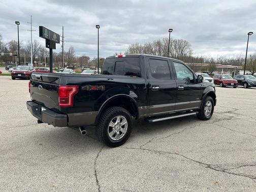 Shadow Black 2017 Ford F-150 Lariat