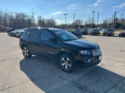 Black Clear Coat 2017 Jeep Compass High Altitude