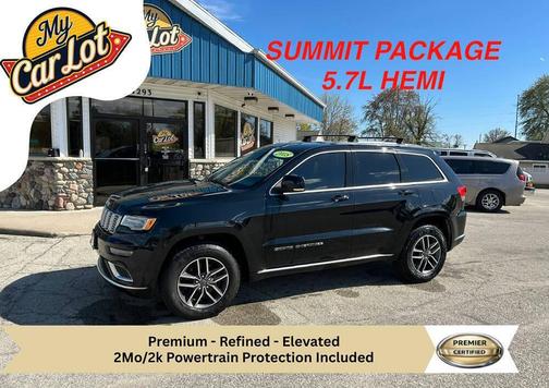 Diamond Black Crystal Pearl Coat 2018 Jeep Grand Cherokee Summit