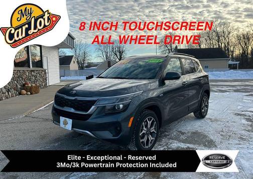 Gravity Gray 2021 Kia Seltos EX