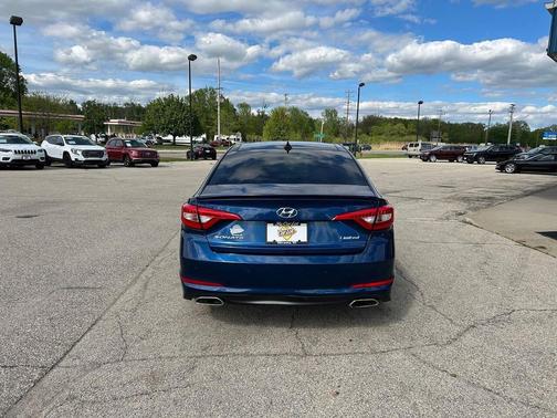 Lakeside Blue 2016 Hyundai SONATA Limited