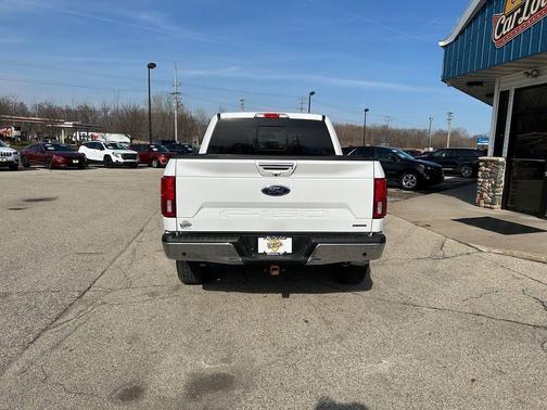 White Platinum Metallic Tri-Coat 2019 Ford F-150 Lariat