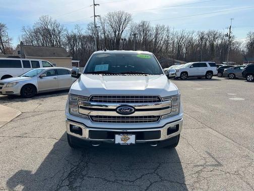White Platinum Metallic Tri-Coat 2019 Ford F-150 Lariat