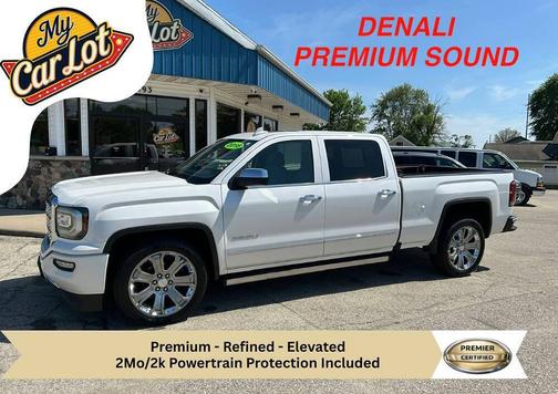 White Frost Tricoat 2018 GMC Sierra 1500 Denali