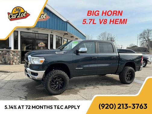 Diamond Black Crystal Pearl Coat 2021 RAM 1500 Big Horn/Lone Star