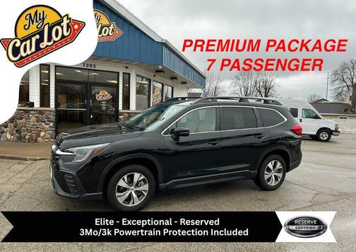 Crystal Black Silica 2023 Subaru Ascent Premium 7-Passenger