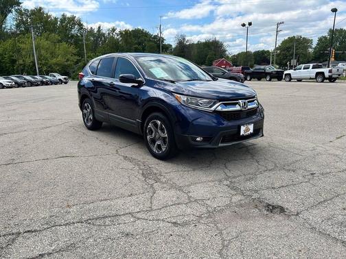 Obsidian Blue Pearl 2017 Honda CR-V EX