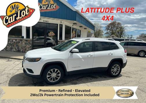 Bright White Clear Coat 2019 Jeep Cherokee Latitude Plus