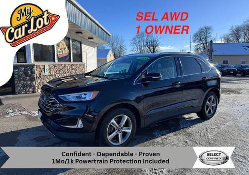 Agate Black 2020 Ford Edge SEL