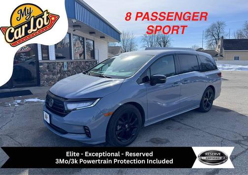 Sonic Gray Pearl 2023 Honda Odyssey Sport