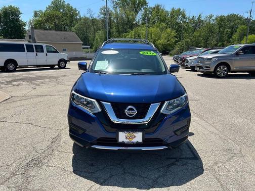 Caspian Blue 2017 Nissan Rogue SV