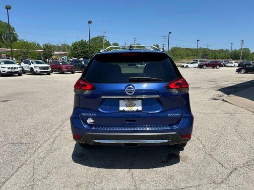 Caspian Blue 2017 Nissan Rogue SV