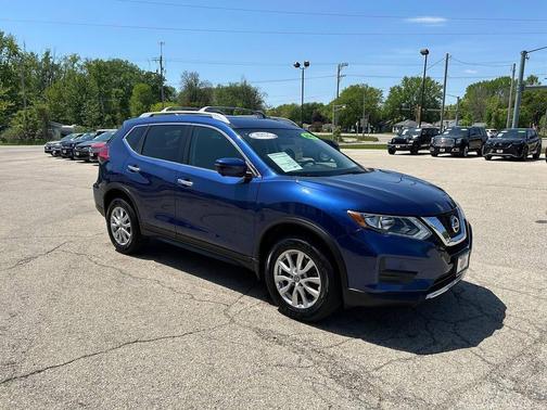 Caspian Blue 2017 Nissan Rogue SV