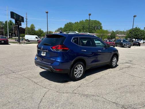 Caspian Blue 2017 Nissan Rogue SV
