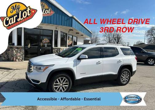 Summit White 2017 GMC Acadia SLE-2