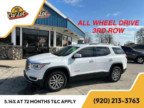 Summit White 2017 GMC Acadia SLE-2