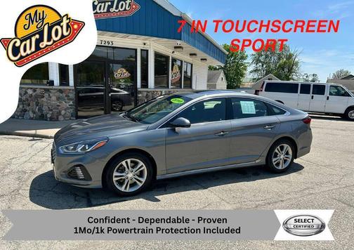 Machine Gray 2018 Hyundai SONATA Sport