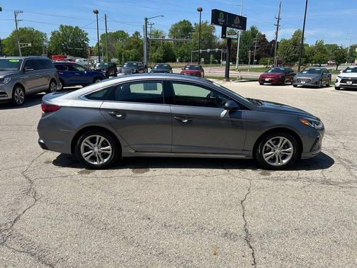 Machine Gray 2018 Hyundai SONATA Sport