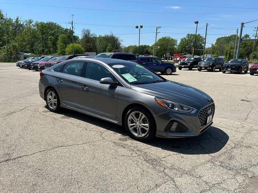 Machine Gray 2018 Hyundai SONATA Sport