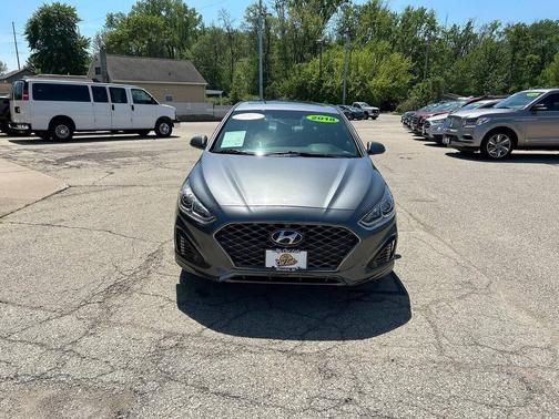 Machine Gray 2018 Hyundai SONATA Sport