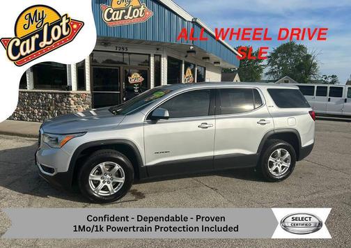 Quicksilver Metallic 2018 GMC Acadia SLE-1