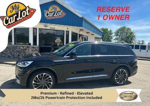 Infinite Black 2020 Lincoln Aviator Reserve AWD